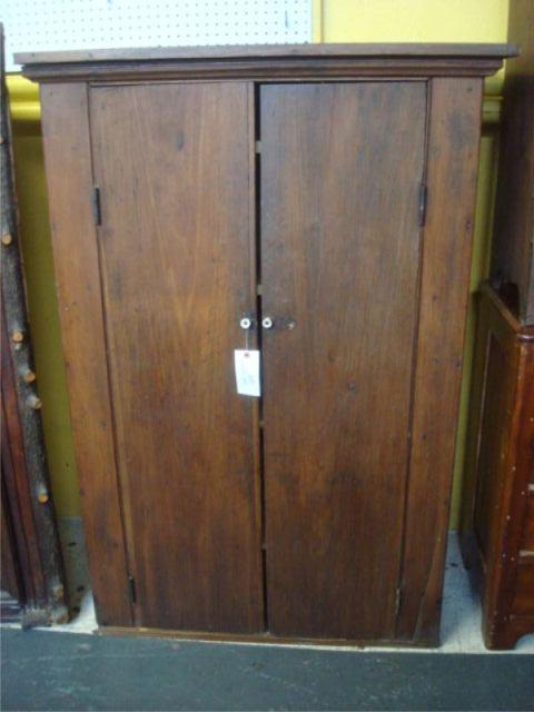 Appraisal: th Cent Door Cabinet From a Bedford home