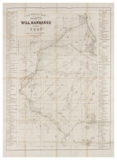 Appraisal: RADFORD P M Radford's Map of Will Kankakee and Part