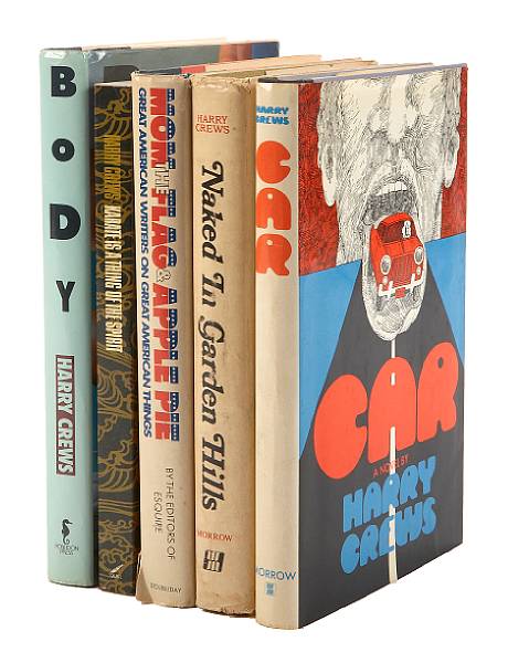 Appraisal: Crews Harry vols most sts or advance reading copies many