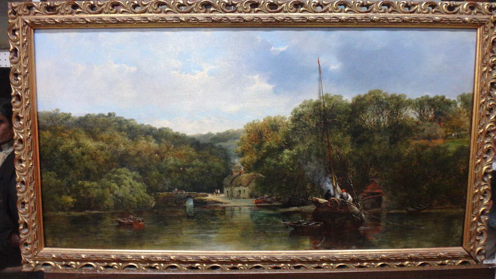 Appraisal: William Pitt - A Cornish Creek on the Helford River