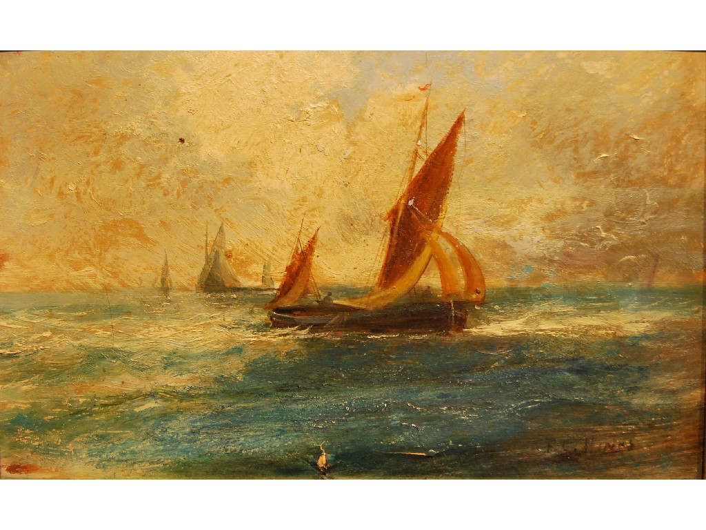 Appraisal: F C Hines - Pair of views of sailing boats