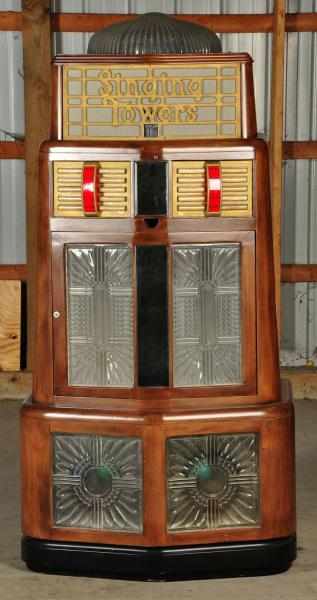 Appraisal: - AMI Singing Towers Jukebox Description SEL RPM Good restored