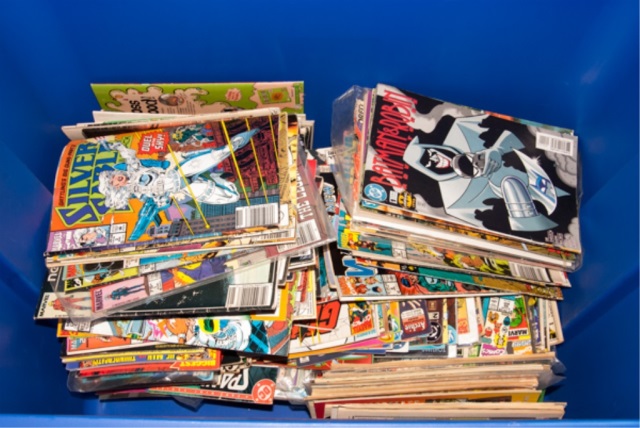 Appraisal: Tote of Comics to incl Batman Strikes Rom more To