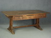 Appraisal: WORK TABLE - TH C PINE PLANK TOP WORK TABLE