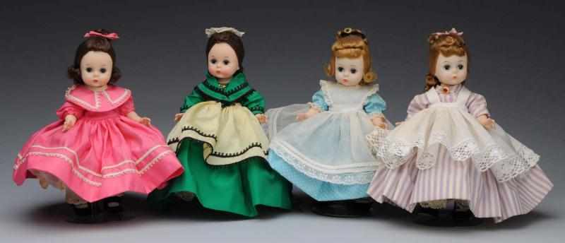 Appraisal: Lot of Mme Alexander Dolls s Hard plastic with bent