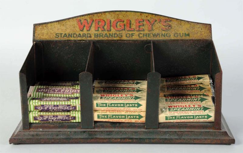 Appraisal: Wrigley's Chewing Gum Display Has moderate wear and minor rusting