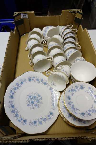 Appraisal: A collection of Colclough China Tea Ware and Royal Albert