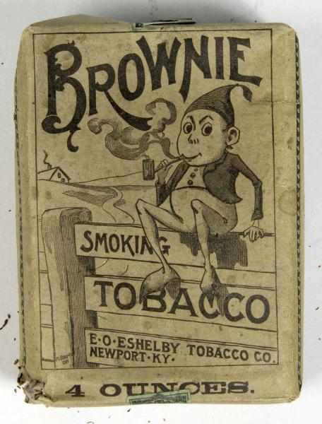 Appraisal: Brownie Smoking Tobacco -Ounce Paper Pouch Description Circa s Nice