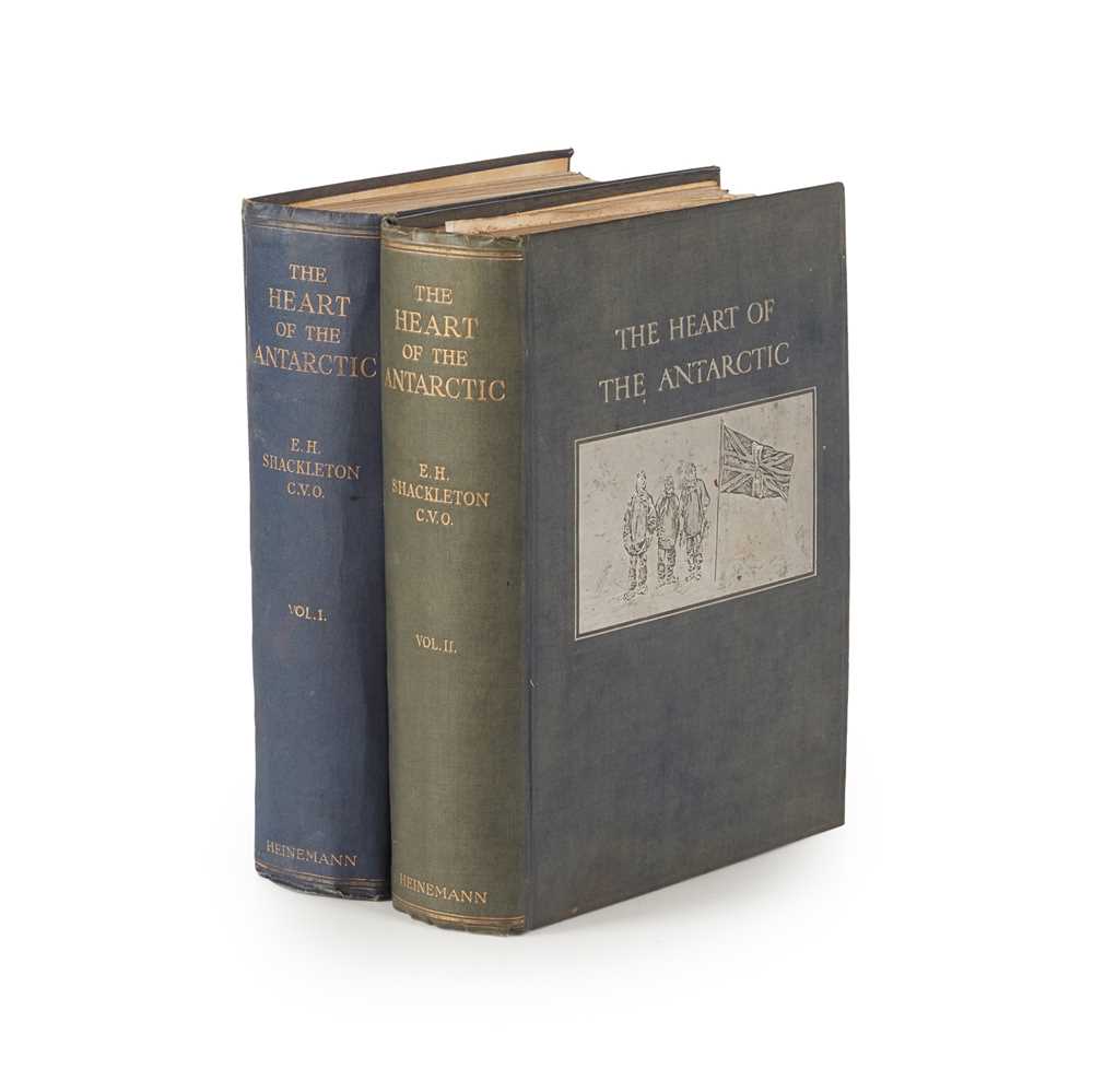 Appraisal: SHACKLETON SIR ERNEST THE HEART OF THE ANTARCTIC London William