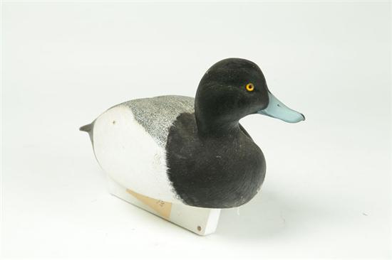 Appraisal: DUCK DECOY American late th century wood Competition carving of