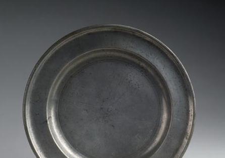 Appraisal: PEWTER PLATE THOMAS DANFORTH PHILADELPHIA CIRCA Diameter inches Provenance The