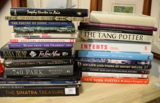 Appraisal: Lot of twenty-six signed coffee table books to include Other