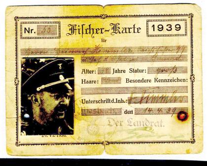 Appraisal: piece Document Signed Himmler Heinrich N p April x inches