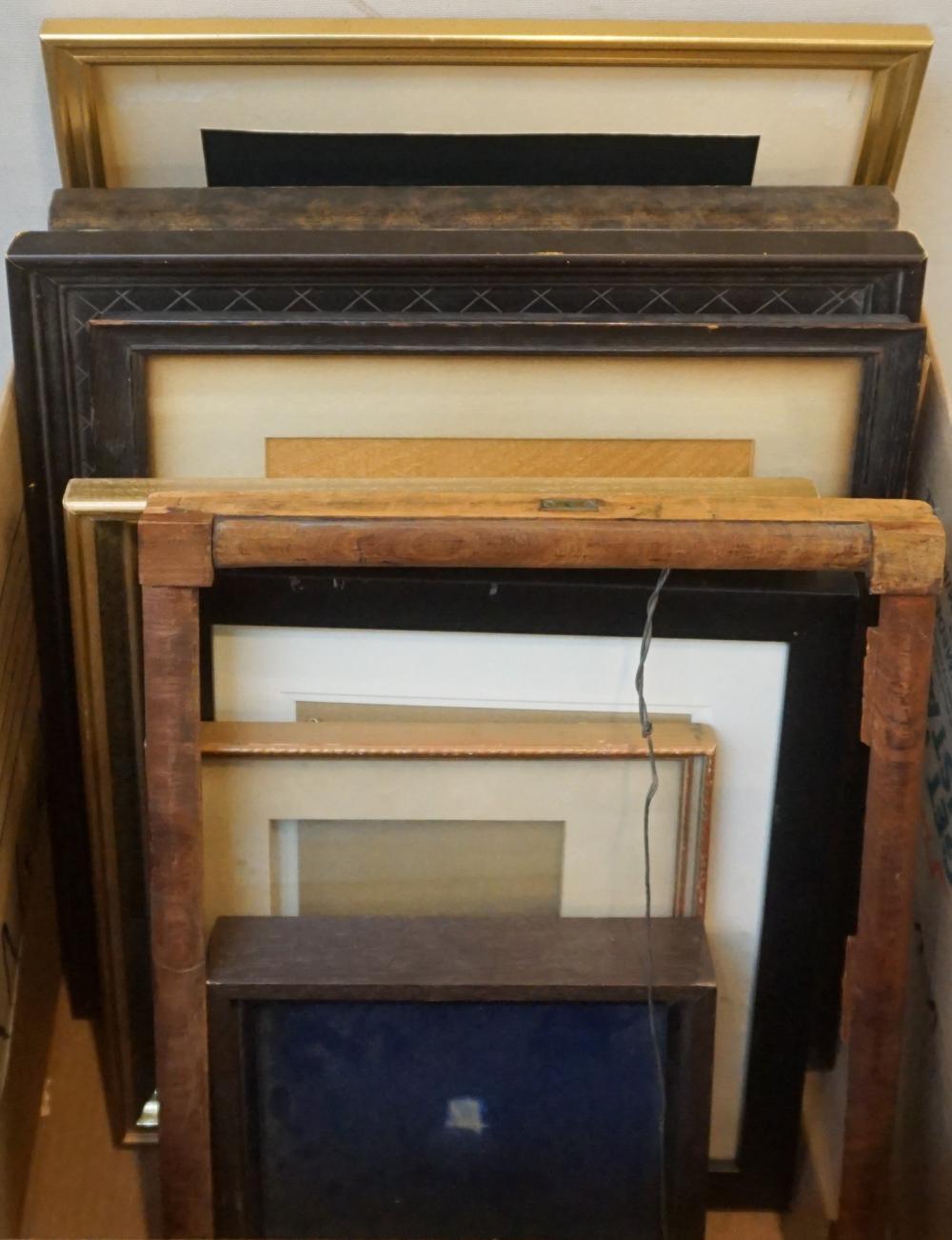 Appraisal: Group with Picture Frames