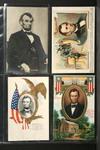 Appraisal: LINCOLN POSTCARDS - Including portraits log cabin Ford's Theatre commemoratives