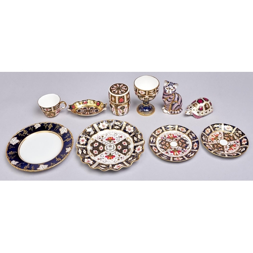 Appraisal: A group of Royal Crown Derby Imari and Old Derby