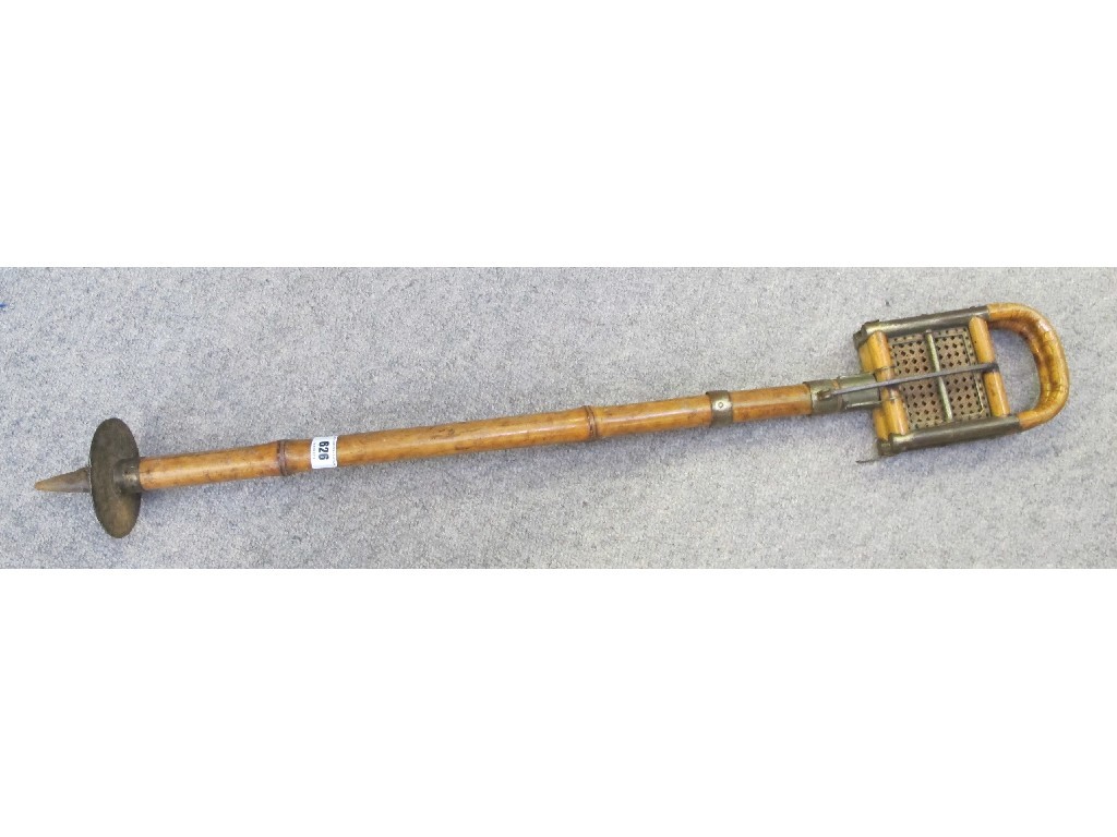 Appraisal: Bamboo shooting stick