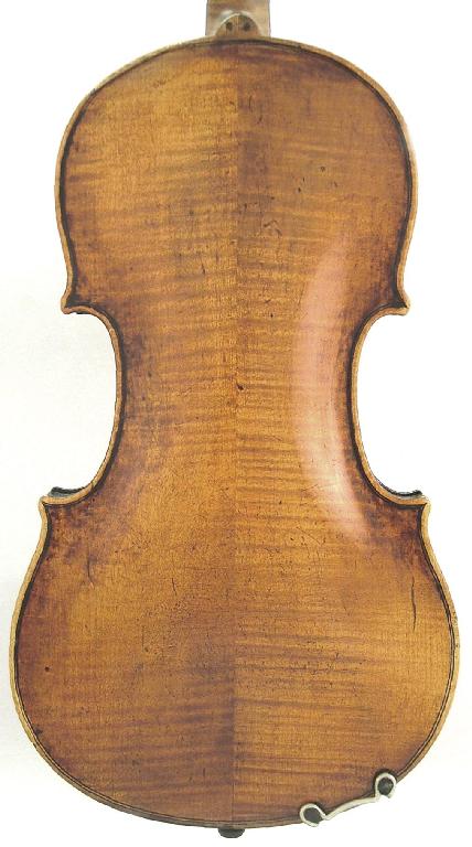 Appraisal: Early th century Bavarian violin indistinctly labelled cm bow oak