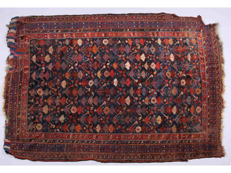 Appraisal: Antique Persian Afshar Rug ca rare all over pomegranate design