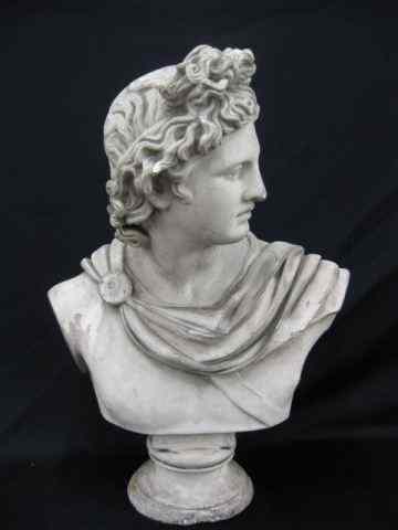 Appraisal: Plaster Bust of Roman Man ''