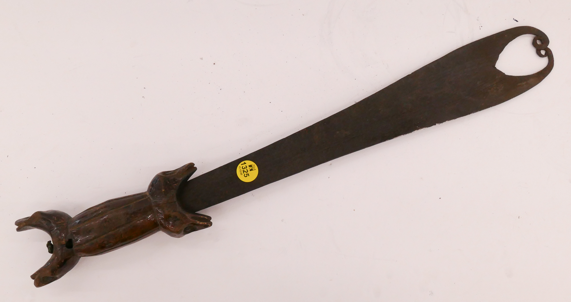 Appraisal: Old African Congo Edged Weapon- ''