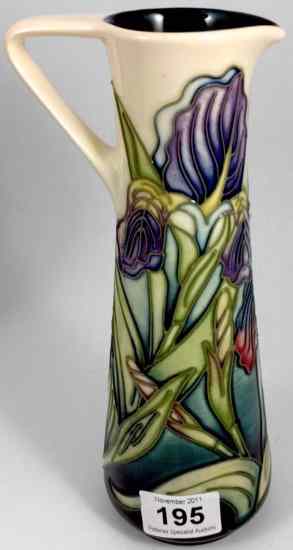 Appraisal: Moorcroft Collectors Club Jug Decorated with Iris' height cm