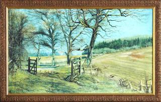 Appraisal: H J Squires English Gentle Spring th c giclee signed