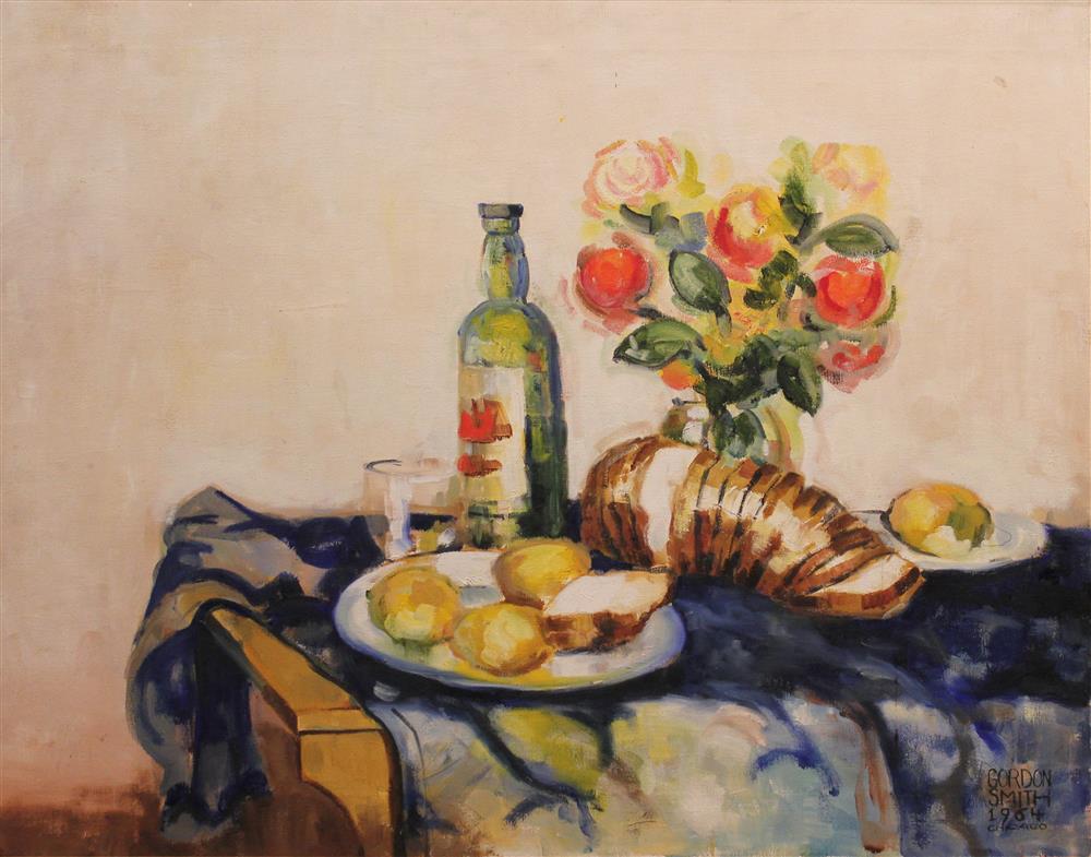 Appraisal: GORDON DEAN SMITH AMERICAN - STILL LIFE Oil on canvas