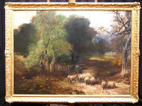 Appraisal: FOLLOWER OF DAVID COX SENIOR RWS TH CENTURY BRITISH SHEPHERD