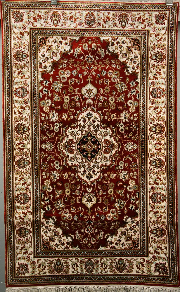 Appraisal: TURKOMAN RUG - ' x ' - Persian Rug with