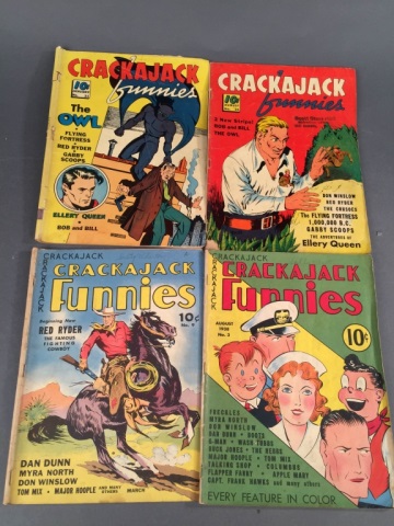 Appraisal: Crackajack Funnies Nos Ungraded unrestored Most of these comics have