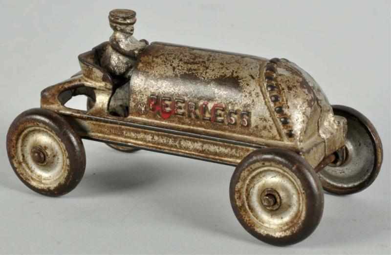 Appraisal: Cast Iron Kenton Peerless Race Car Toy Description American Smaller