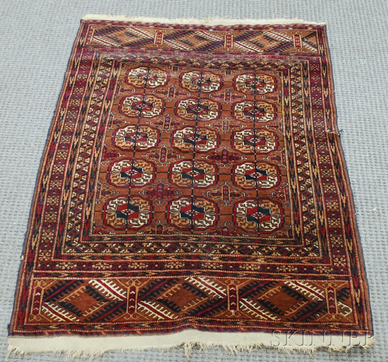 Appraisal: Tekke Rug West Turkestan th century ft in x ft