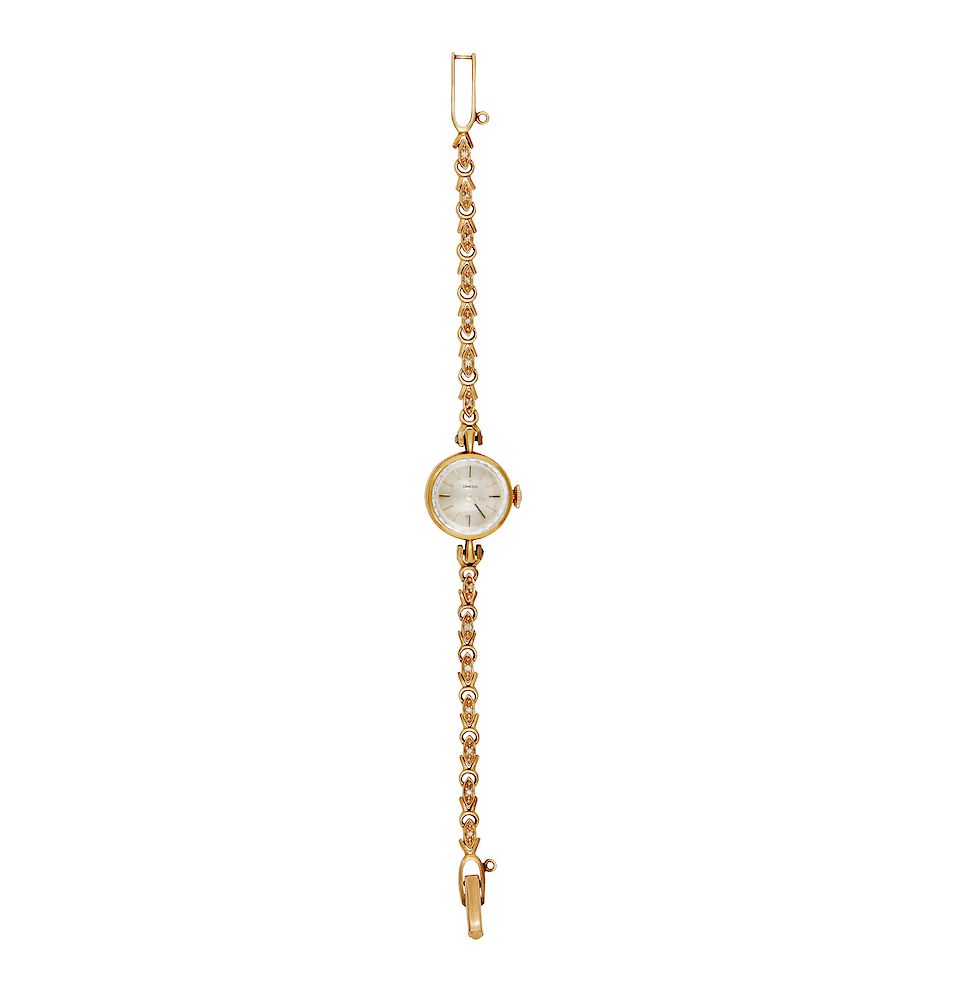 Appraisal: k Yellow Gold Omega Ladies Wristwatch k yellow gold Omega