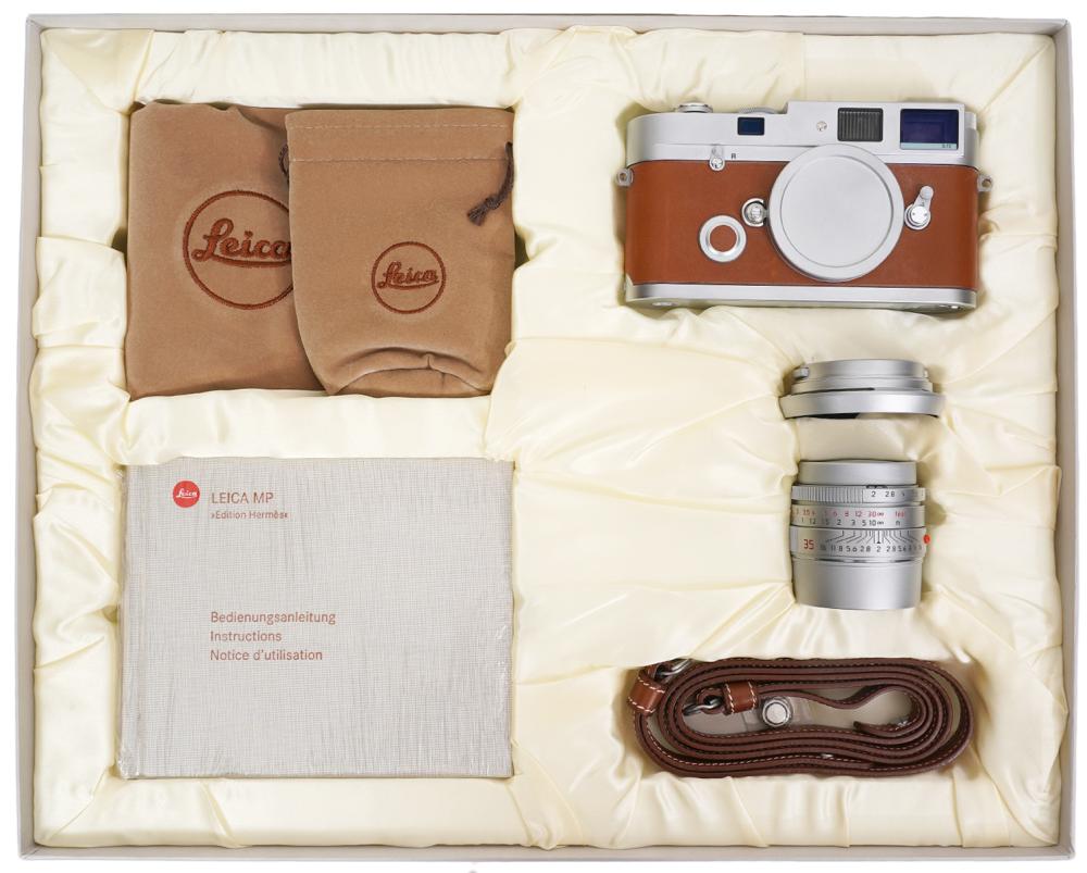 Appraisal: LEICA X HERMES MP EDITION CAMERA SETLimited Edition Leica x