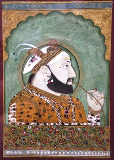 Appraisal: An Indian miniature painting Maharana Bhim Singh of Mewar gouache