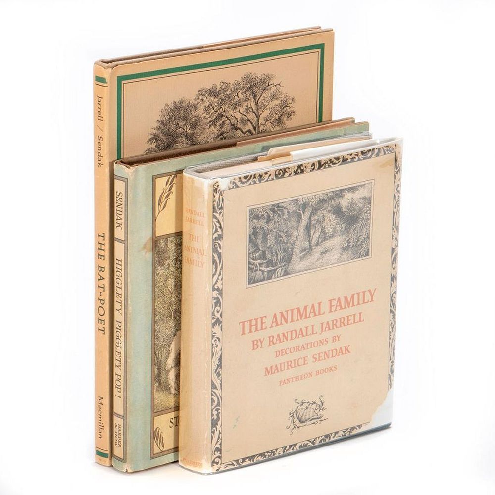 Appraisal: Group of three 's Sendak first editions in dust jackets