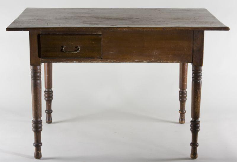 Appraisal: Moravian Student's Desk North Carolina late th century poplar and