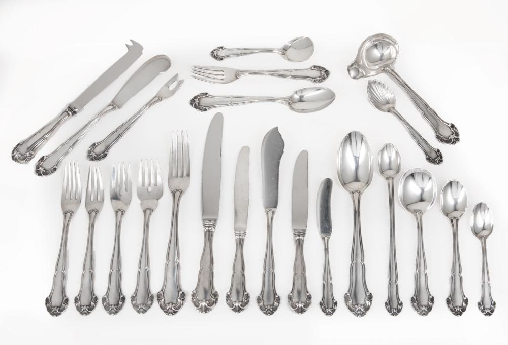 Appraisal: Extensive Buccellati Grande Imperiale Sterling Silver Flatware Service incl each