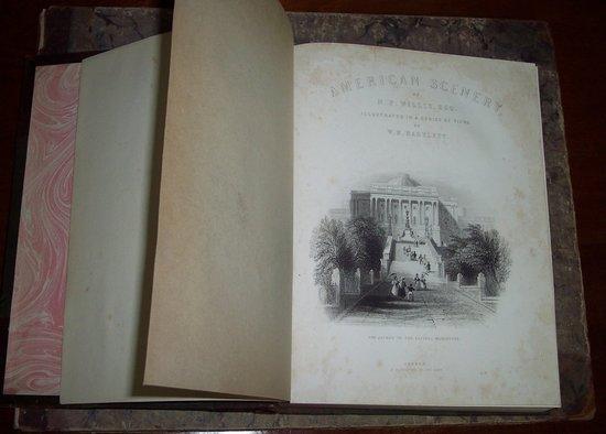 Appraisal: Willis N P American Scenery illustrated by W H Bartlett