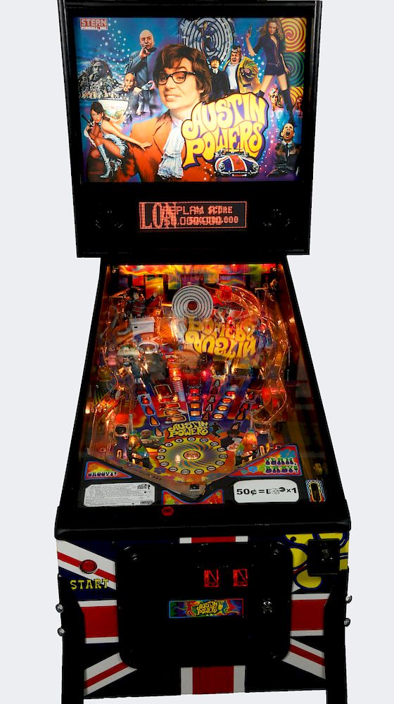 Appraisal: Austin Powers Pinball Machine by the Stern Pinball Co Inc