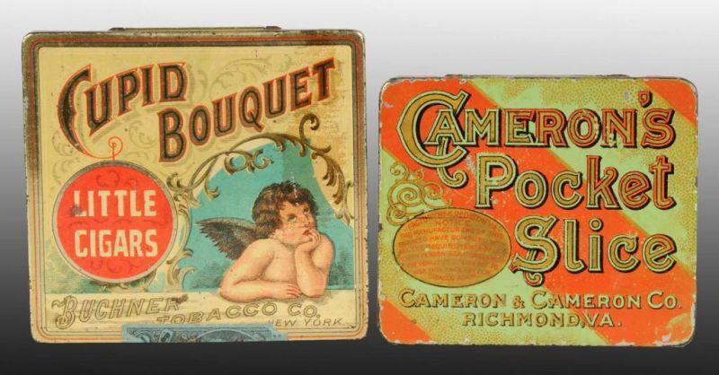 Appraisal: Lot of Tobacco Tins Description Includes one Cameron's flat pocket