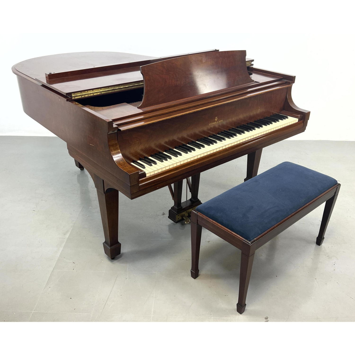 Appraisal: STEINWAY Model M PIANO Baby Grand Piano Serial M Lot