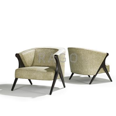 Appraisal: MAURICE BAILEY MONTEVERDI YOUNG Pair of lounge chairs USA s