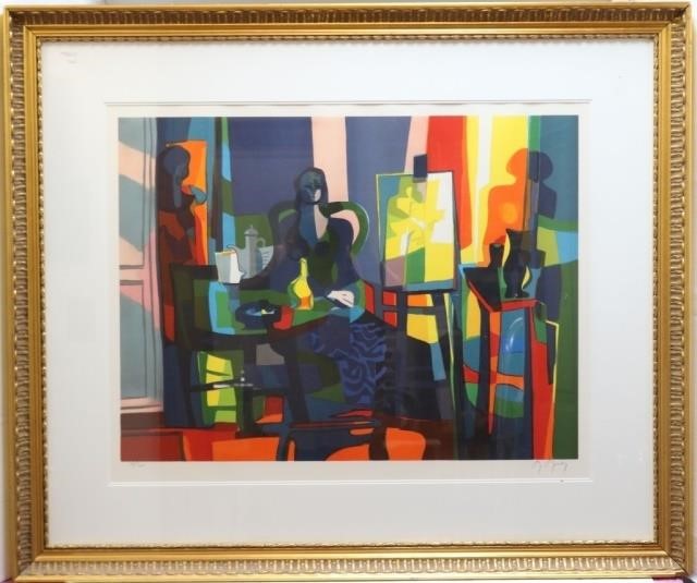 Appraisal: MARCEL MOULY - PARIS IMPRISONED BY THEGERMANS IN WWII EXHIBITED