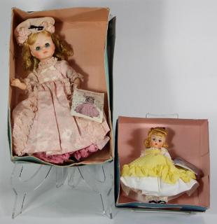 Appraisal: Madame Alexander dolls each in original boxes lot of Madame