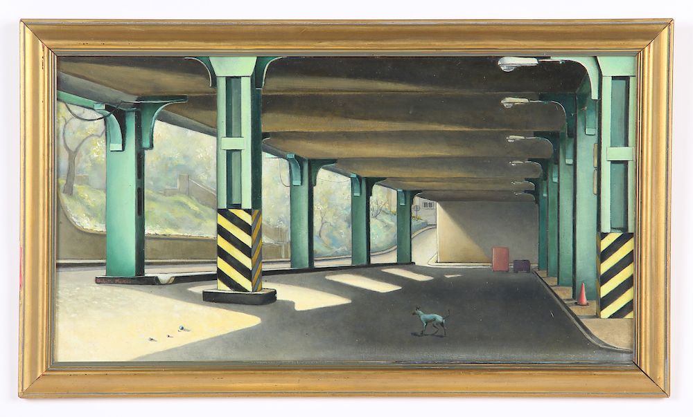 Appraisal: Babette Martino b The Cressoned Underpass Babette Martino American b