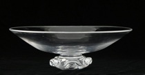 Appraisal: Steuben Open Glass Bowl This Steuben glass bowl has a