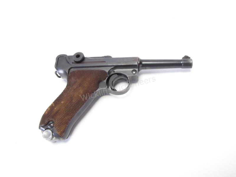 Appraisal: Mauser Dated Chamber Code Luger Pistol-Round barrel Chambered in mm