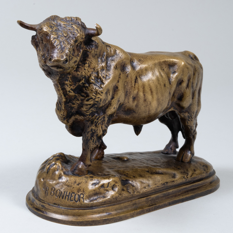 Appraisal: After Rosa Bonheur - Bull Bronze signed 'R Bonheur' lower